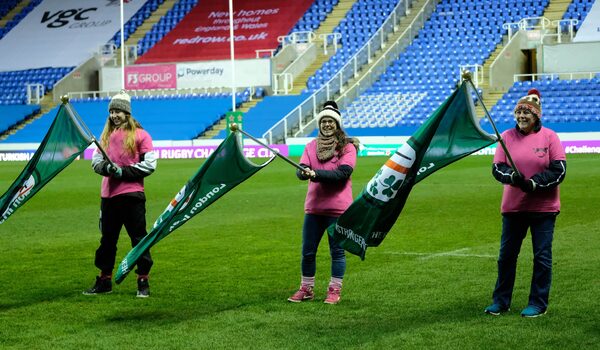 London Irish community team raise funds for Breast Cancer Care